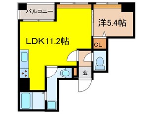 リュミアン堀田テラスの物件間取画像